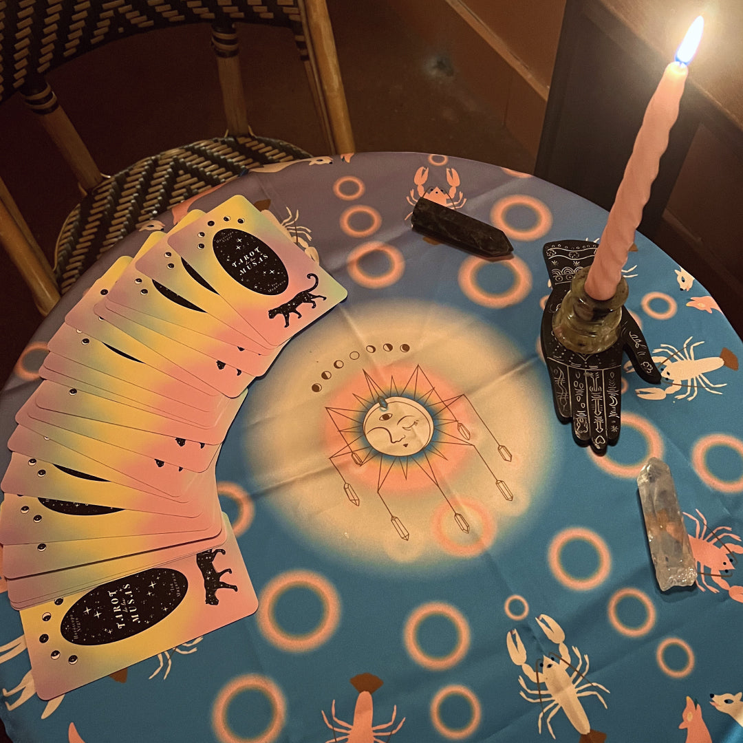 My Unconscious World Altar Tarot Reading Cloth