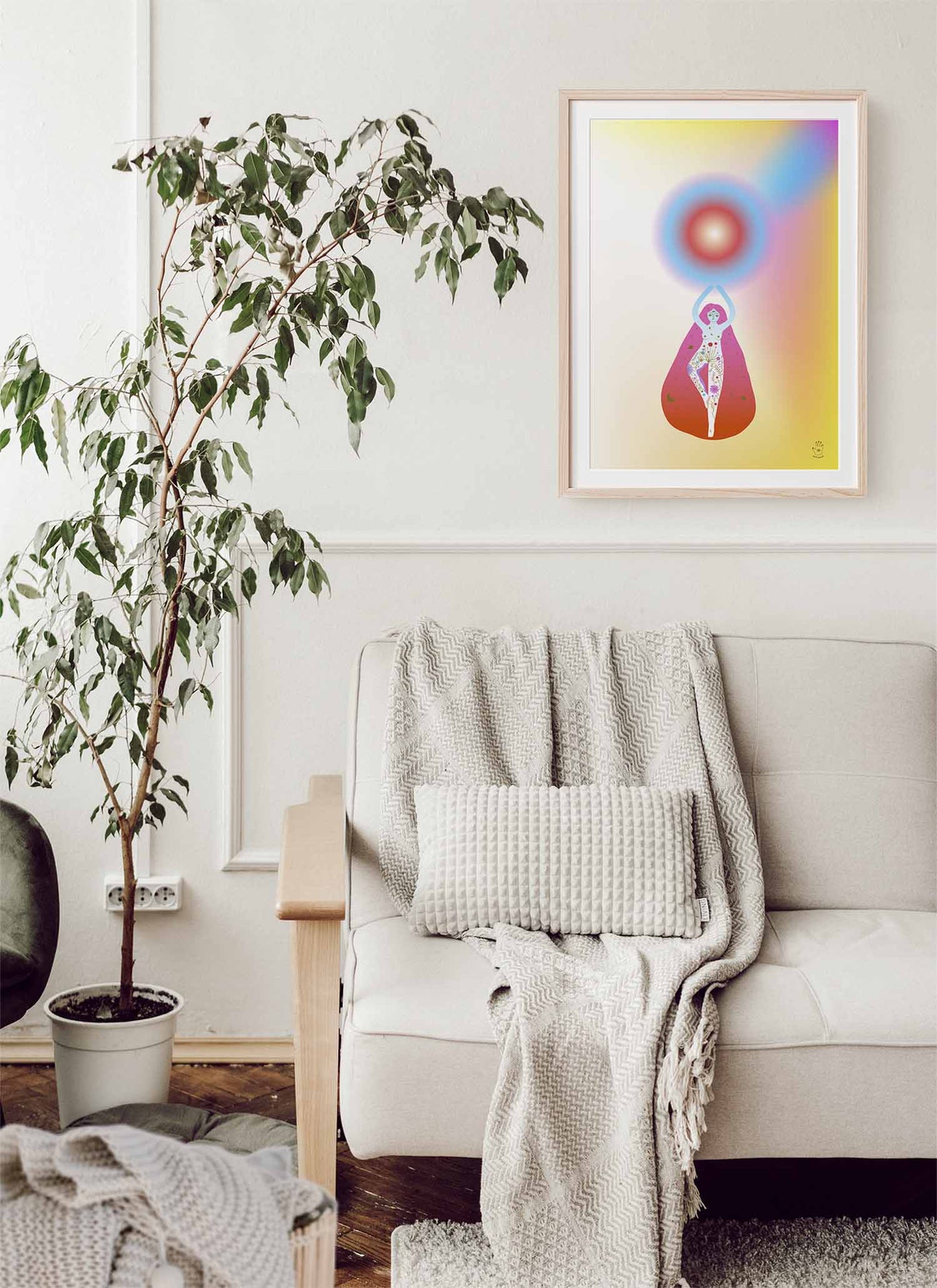 Intuition Power Art Print, Wall Art Print, Poster, Illustration