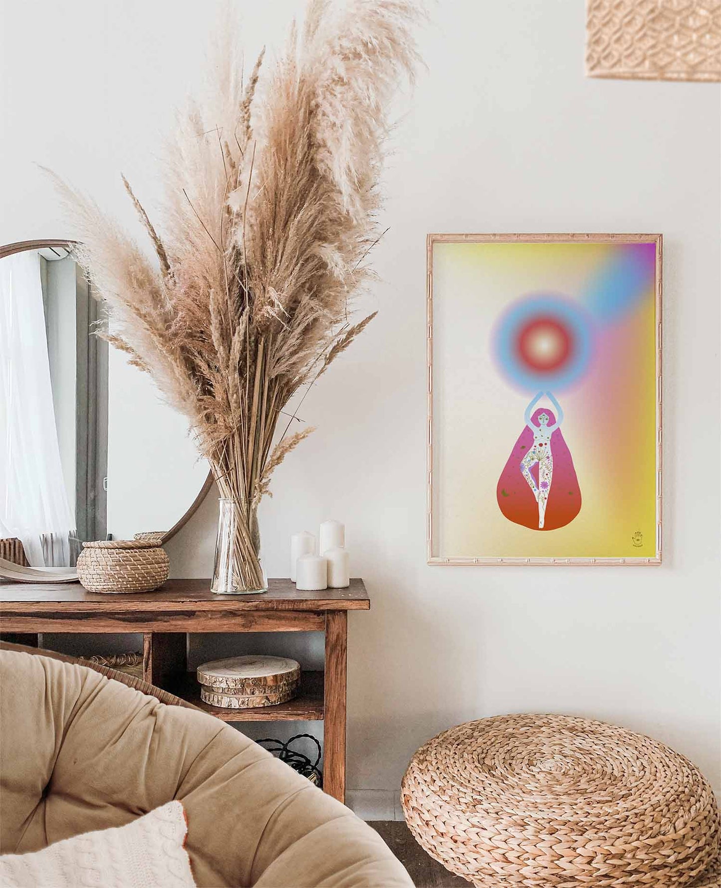 Intuition Power Art Print, Wall Art Print, Poster, Illustration