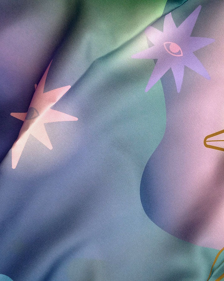 The Star Altar Tarot Reading Cloth