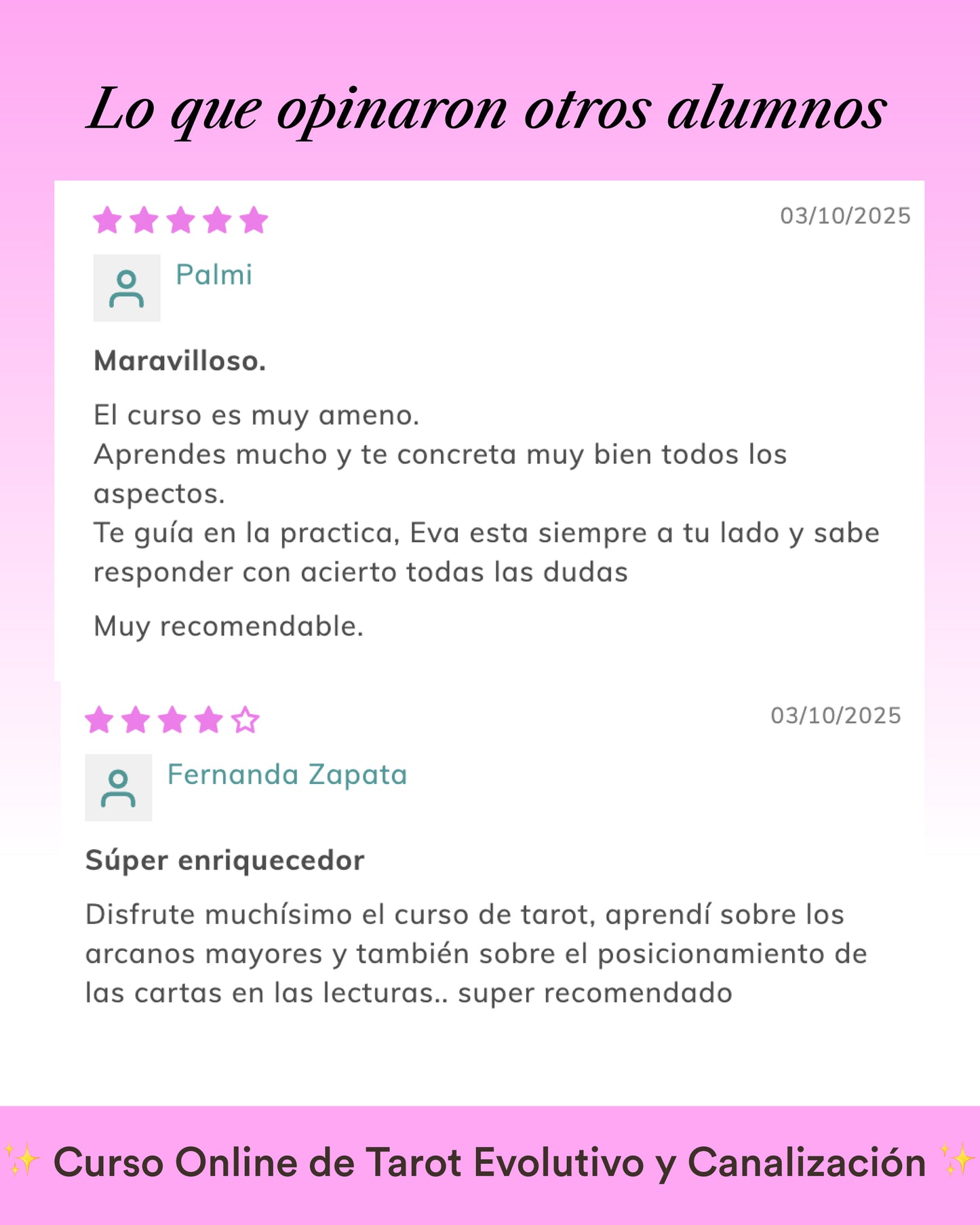 Formación Personalizada de Tarot y Canalización