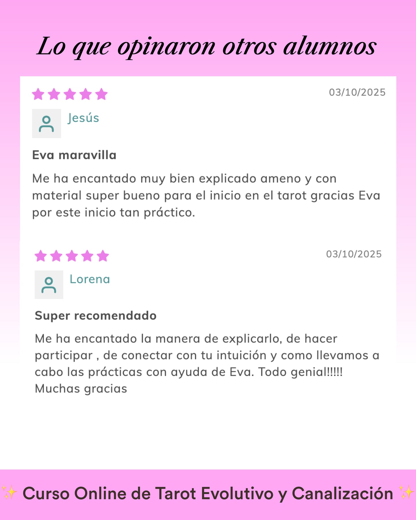 Formación Personalizada de Tarot y Canalización