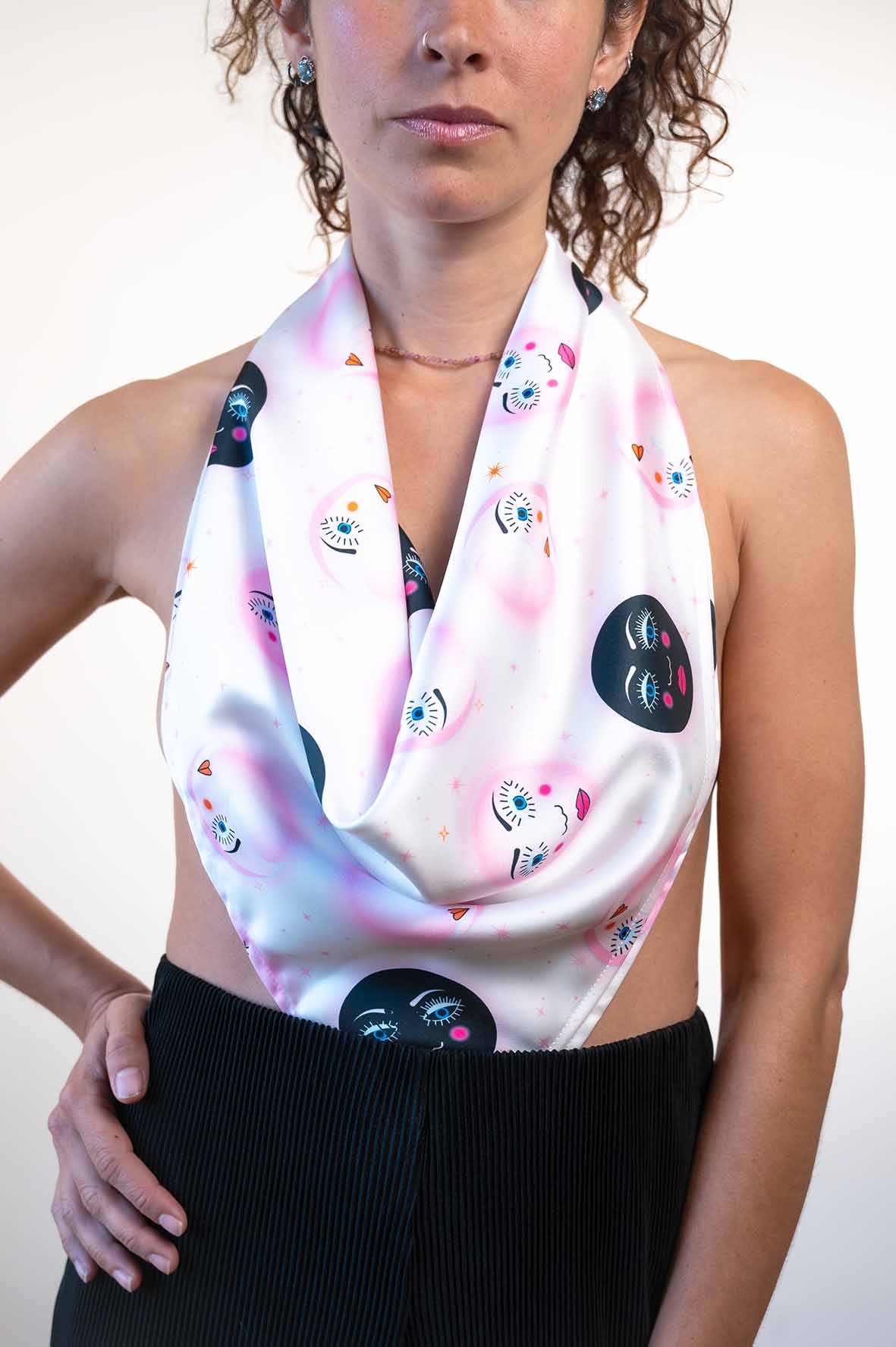 Lunar Energy Scarf & Wall Art