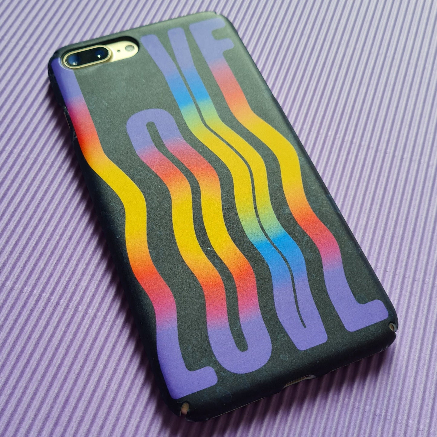 100% Printed Recycled Eco Friendly iPhone Case, Love