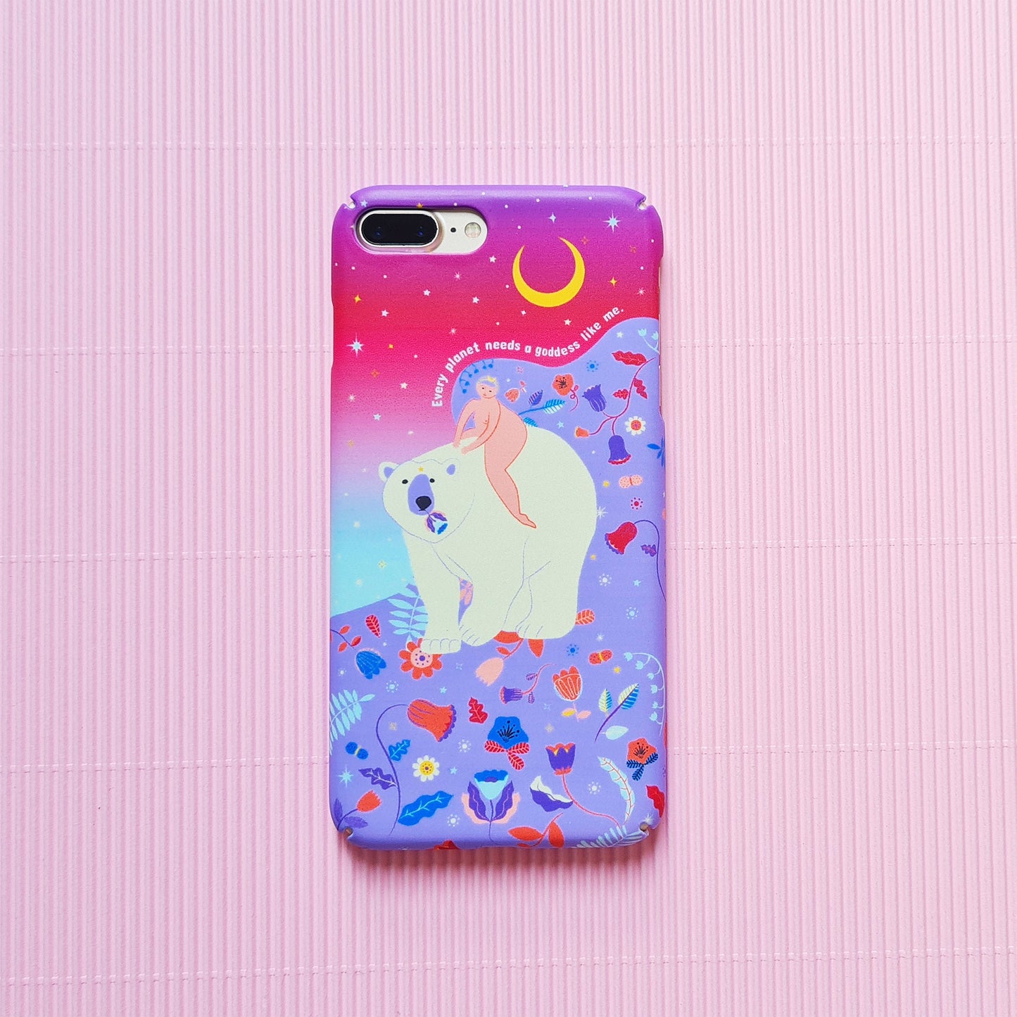 100% Printed Recycled Eco Friendly iPhone Case, Goddess