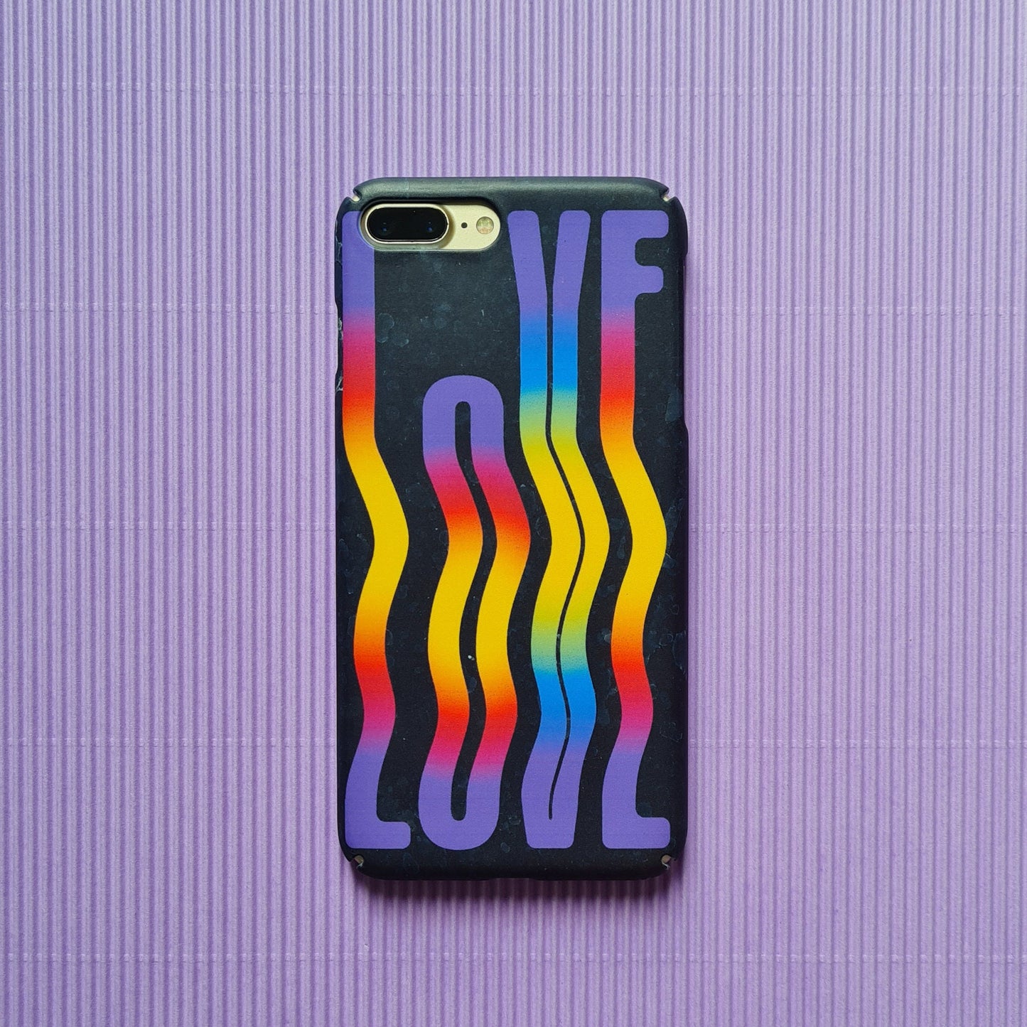 100% Printed Recycled Eco Friendly iPhone Case, Love