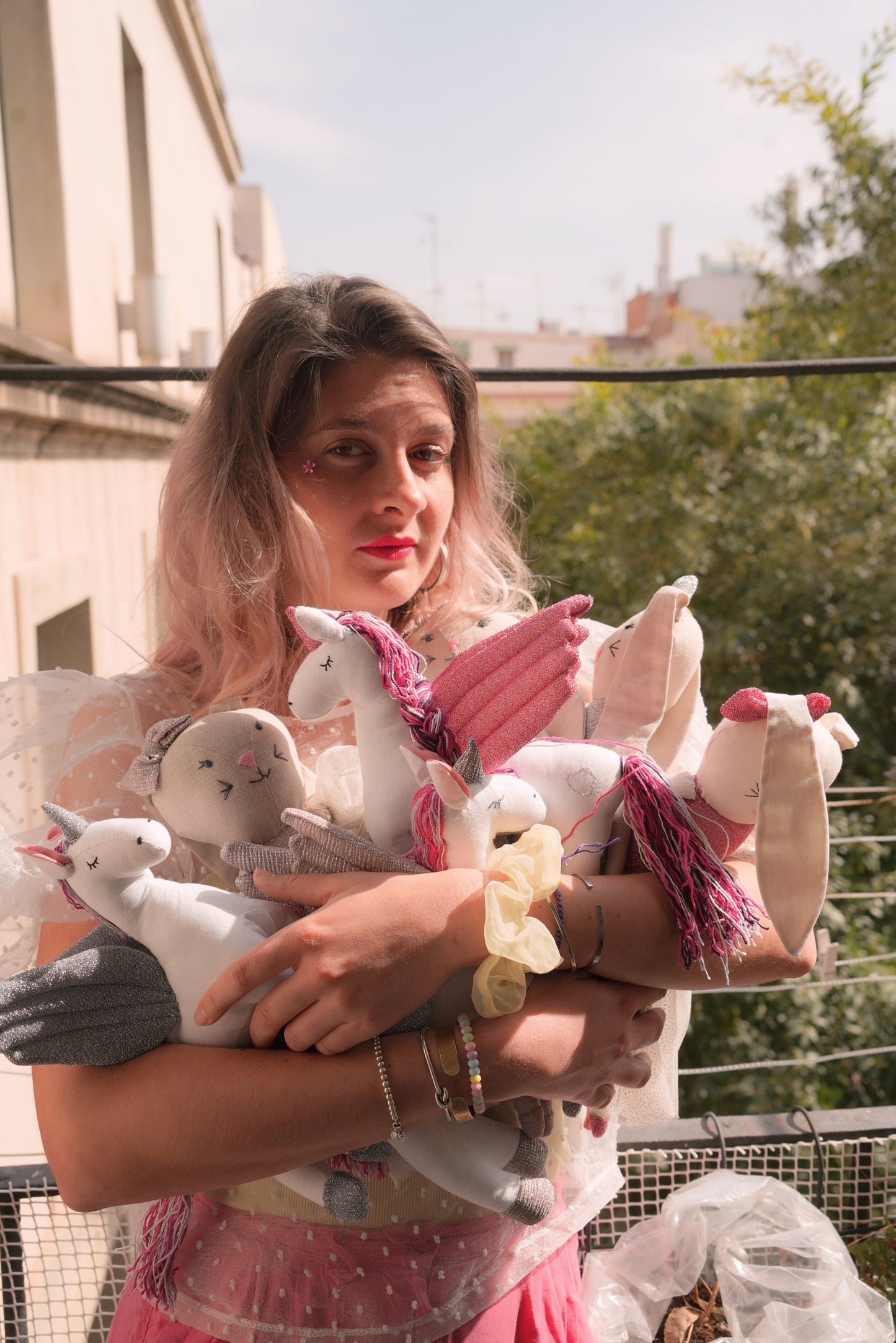 Plush Doll for Kids, Handmade, Bunny Doll, Kid's Decoration, Kid's room, Textile Toy, Serena