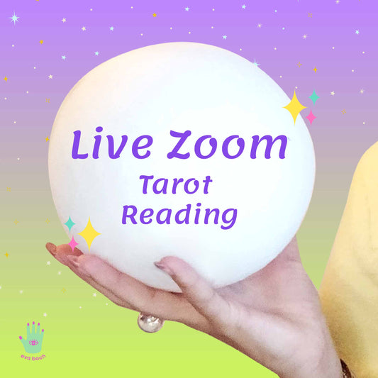 Live Tarot Reading by Zoom 30 min