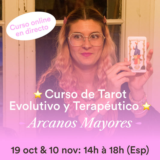 Online Course in Evolutionary and Therapeutic Tarot in Spanish