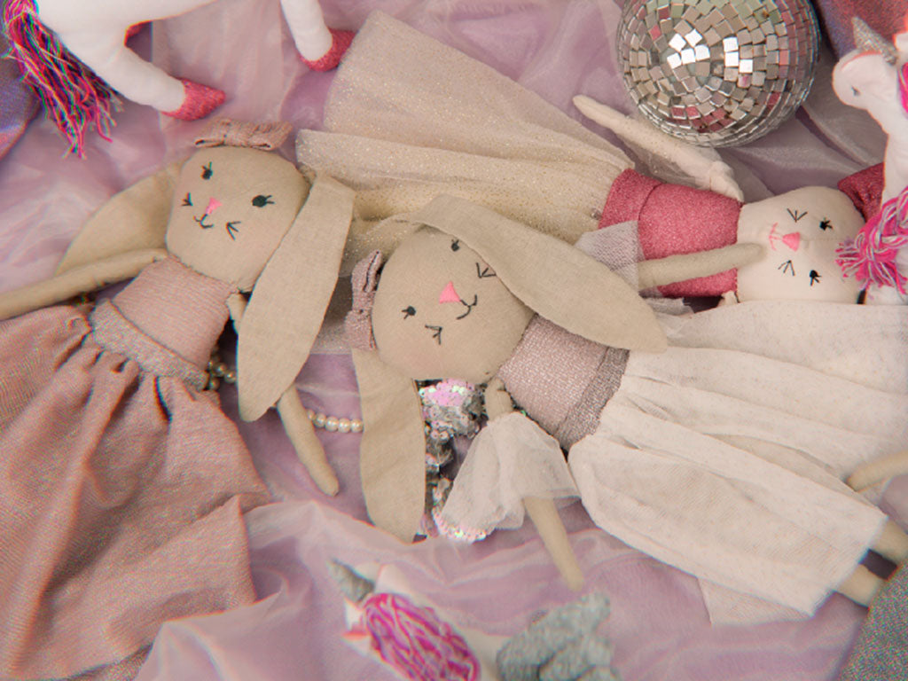 Plush Doll for Kids, Handmade, Bunny Doll, Kid's Decoration, Kid's room, Textile Toy, Bunny